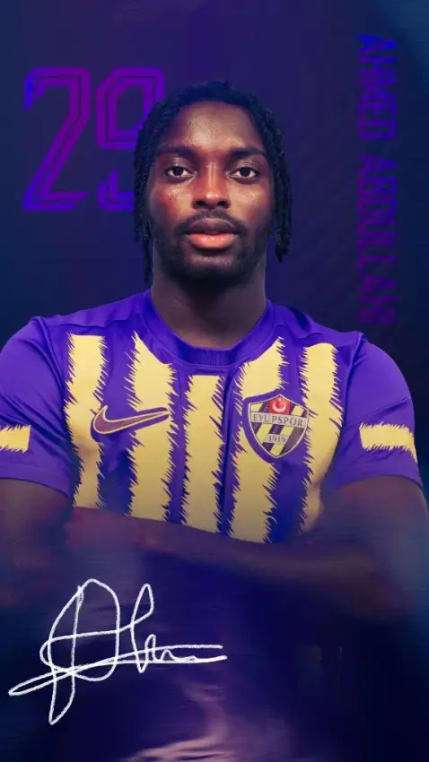 Ahmed Abdullahi — official Eyüpspor portrait