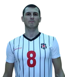 Andrii Tupchii — official Beşiktaş volleyball portrait