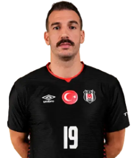 Baran Nalbantoğlu — official Beşiktaş JK men’s handball portrait