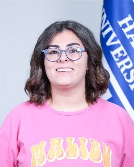 Benil Kıstak Altan in an official Haliç University portrait