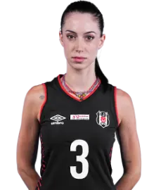 Burcu Yönder — official Beşiktaş volleyball portrait