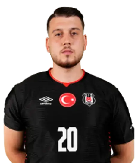 Egehan Gül — official Beşiktaş JK men’s handball portrait