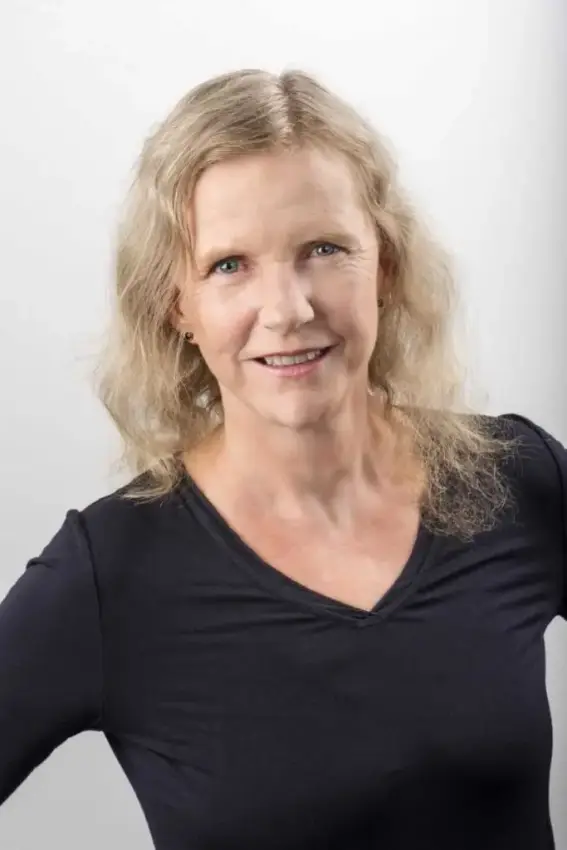 Jill Cook in an official La Trobe University portrait