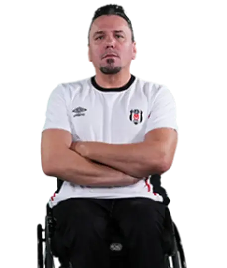 Kaan Dalay — official Beşiktaş JK wheelchair-basketball portrait