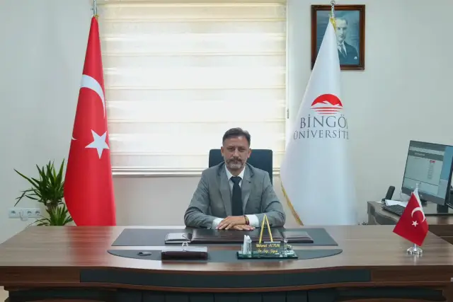 Mehmet Altun — Bingöl University official portrait