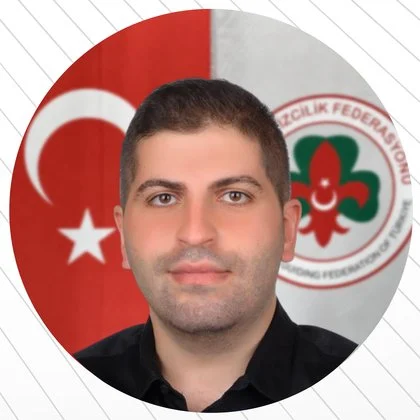 Numan Rıdvan Parto — official Türkiye Scouting Federation portrait
