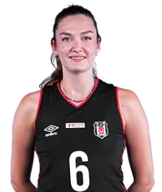 Özge Nur Çetiner — official Beşiktaş volleyball portrait