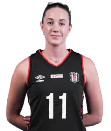 Polina Shemanova — official Beşiktaş volleyball portrait