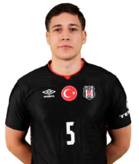 Sadık Emre Herseklioğlu — official Beşiktaş JK men’s handball portrait