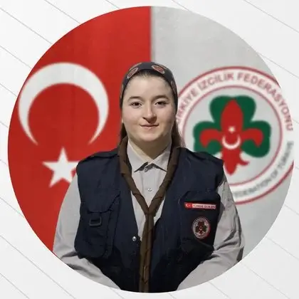Sema Nur Eyimaya — official Türkiye Scouting Federation portrait