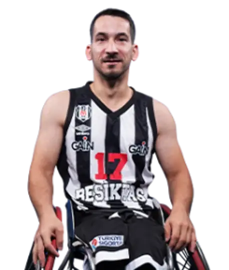 Semih Görkem Kıyar — official Beşiktaş JK wheelchair-basketball portrait