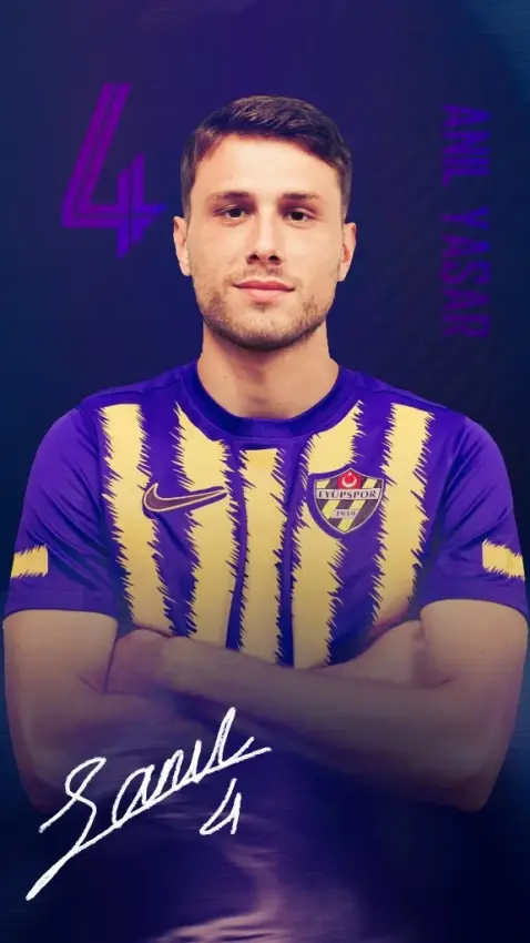 Seyfettin Anıl Yaşar — official Eyüpspor portrait