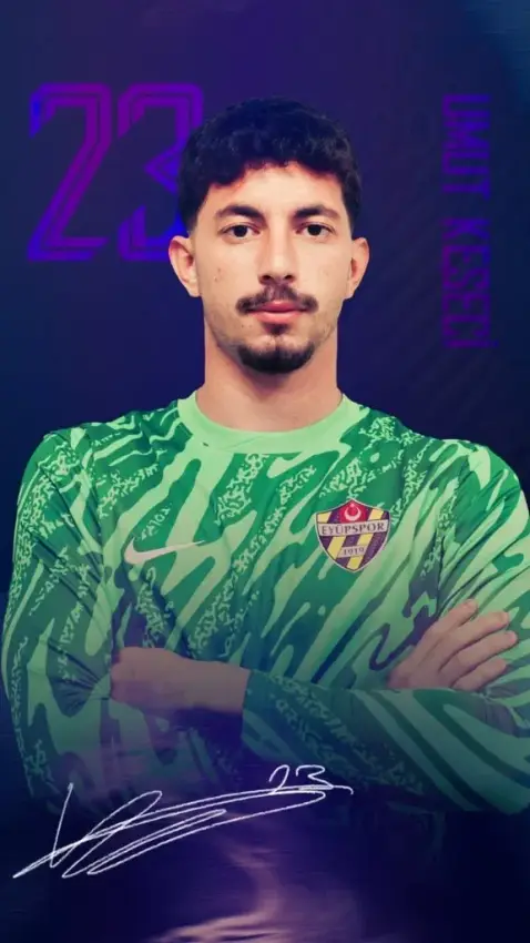 Umut Keseci — official Eyüpspor portrait
