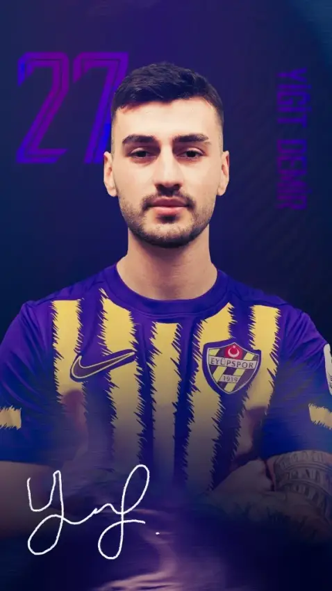 Yiğit Demir — official Eyüpspor portrait