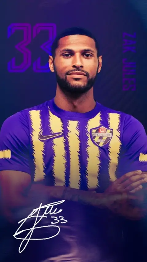 Zak Jules — official Eyüpspor portrait
